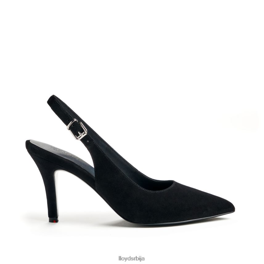 пумпе од грубе коже Жене D0806T1012 ципеле црн LLOYD