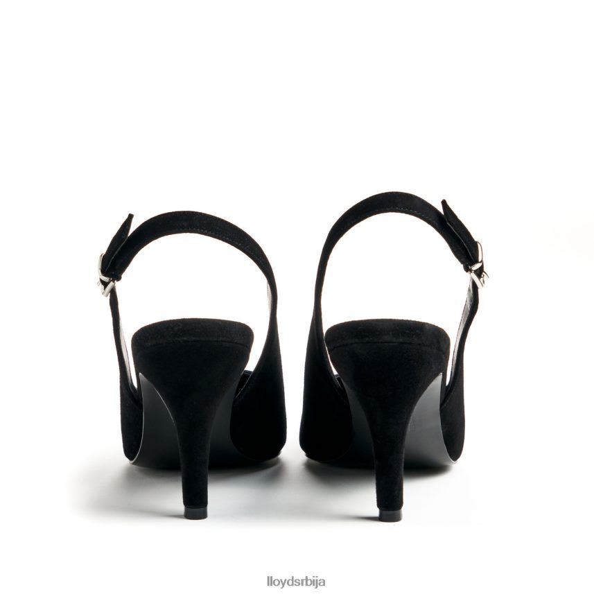 пумпе од грубе коже Жене D0806T1012 ципеле црн LLOYD