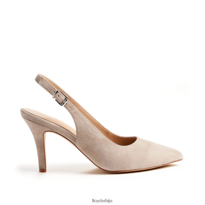 пумпе од грубе коже Жене D0806T1013 ципеле беж LLOYD