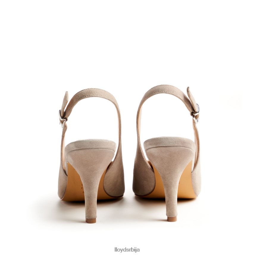 пумпе од грубе коже Жене D0806T1013 ципеле беж LLOYD