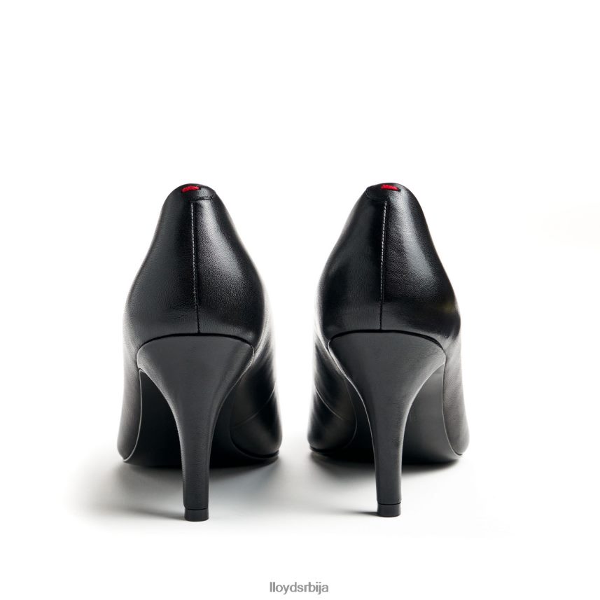 глатке кожне пумпе Жене D0806T1014 ципеле црн LLOYD