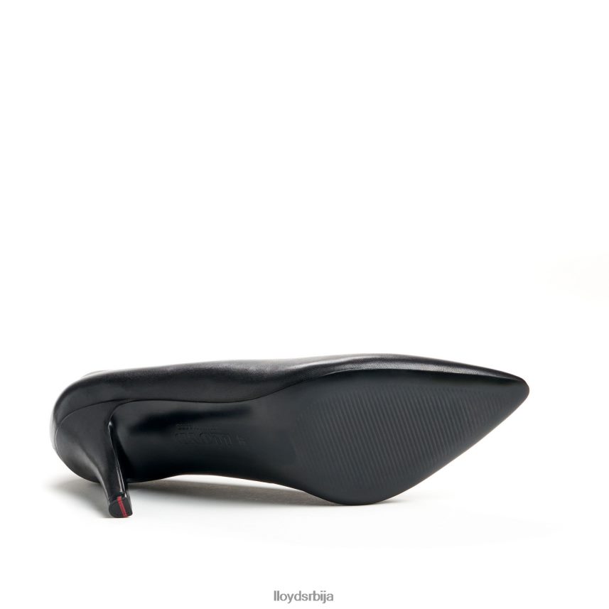 глатке кожне пумпе Жене D0806T1014 ципеле црн LLOYD