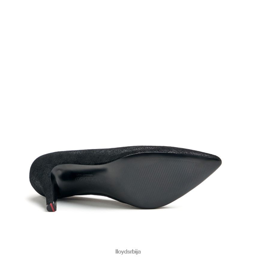 пумпе са ефектом коже Жене D0806T1015 ципеле црн LLOYD