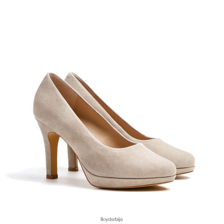 пумпе од грубе коже Жене D0806T1017 ципеле браон LLOYD