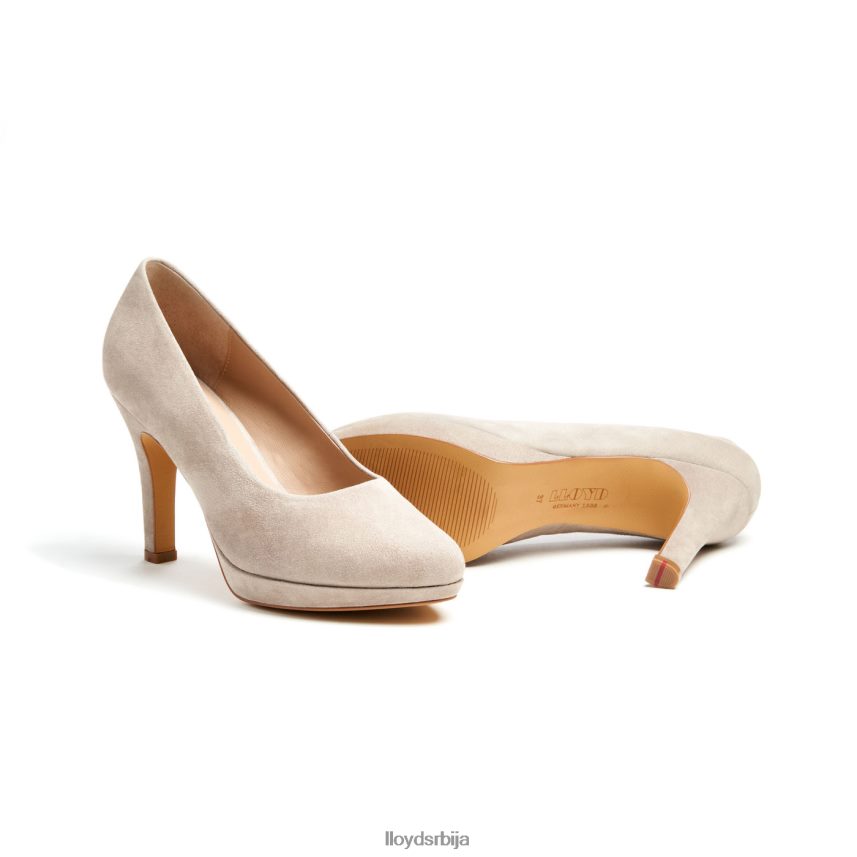 пумпе од грубе коже Жене D0806T1017 ципеле браон LLOYD