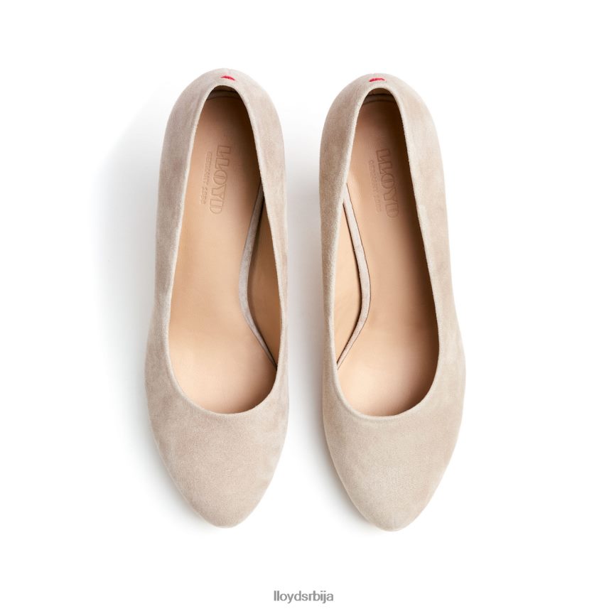 пумпе од грубе коже Жене D0806T1017 ципеле браон LLOYD