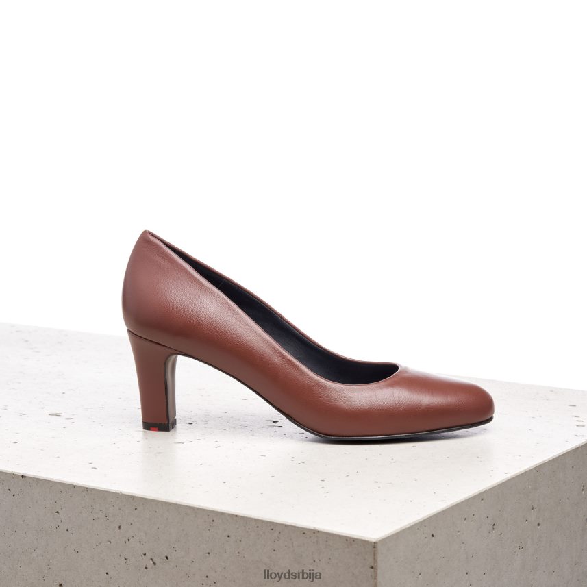 глатке кожне пумпе Жене D0806T1050 ципеле браон LLOYD