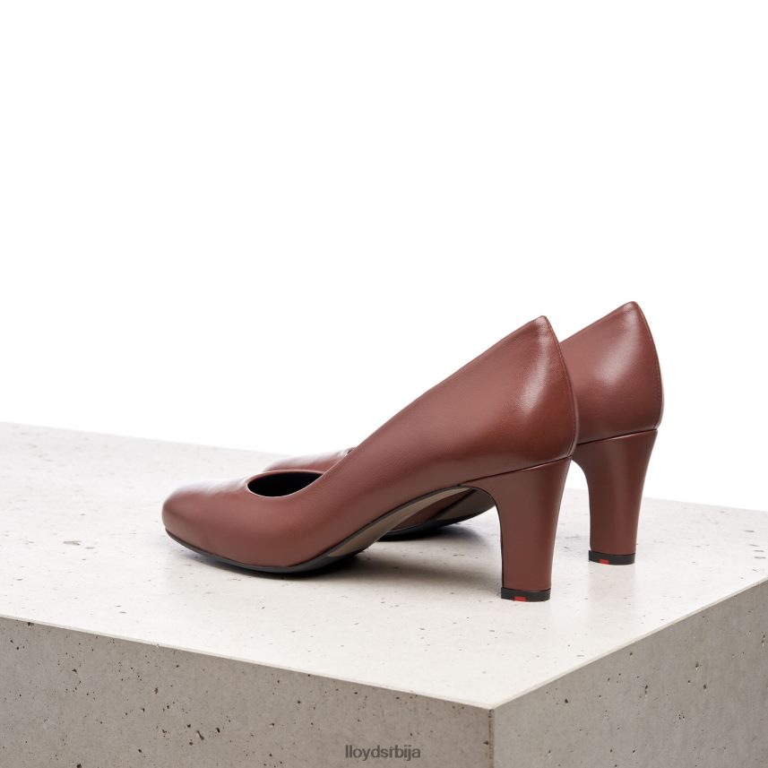 глатке кожне пумпе Жене D0806T1050 ципеле браон LLOYD