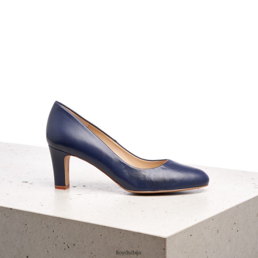 пумпе од грубе коже Жене D0806T1052 ципеле Плави LLOYD