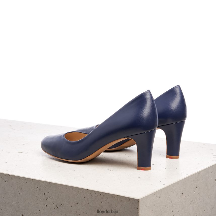 пумпе од грубе коже Жене D0806T1052 ципеле Плави LLOYD