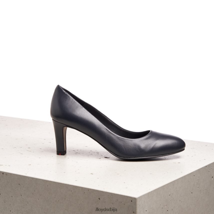 пумпе од грубе коже Жене D0806T1062 ципеле Плави LLOYD