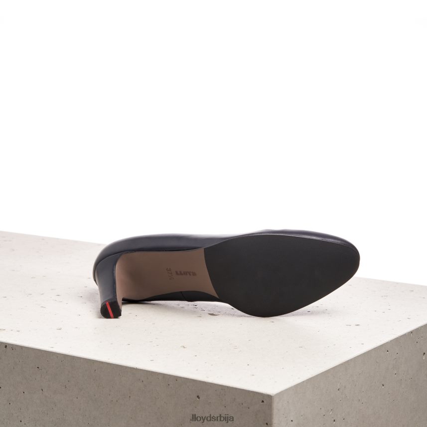 пумпе од грубе коже Жене D0806T1062 ципеле Плави LLOYD