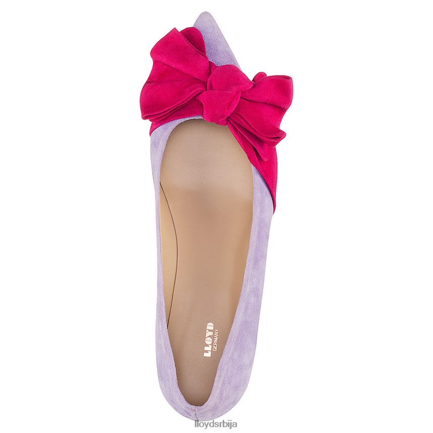 суеде пумпс Жене D0806T1097 ципеле Плави LLOYD