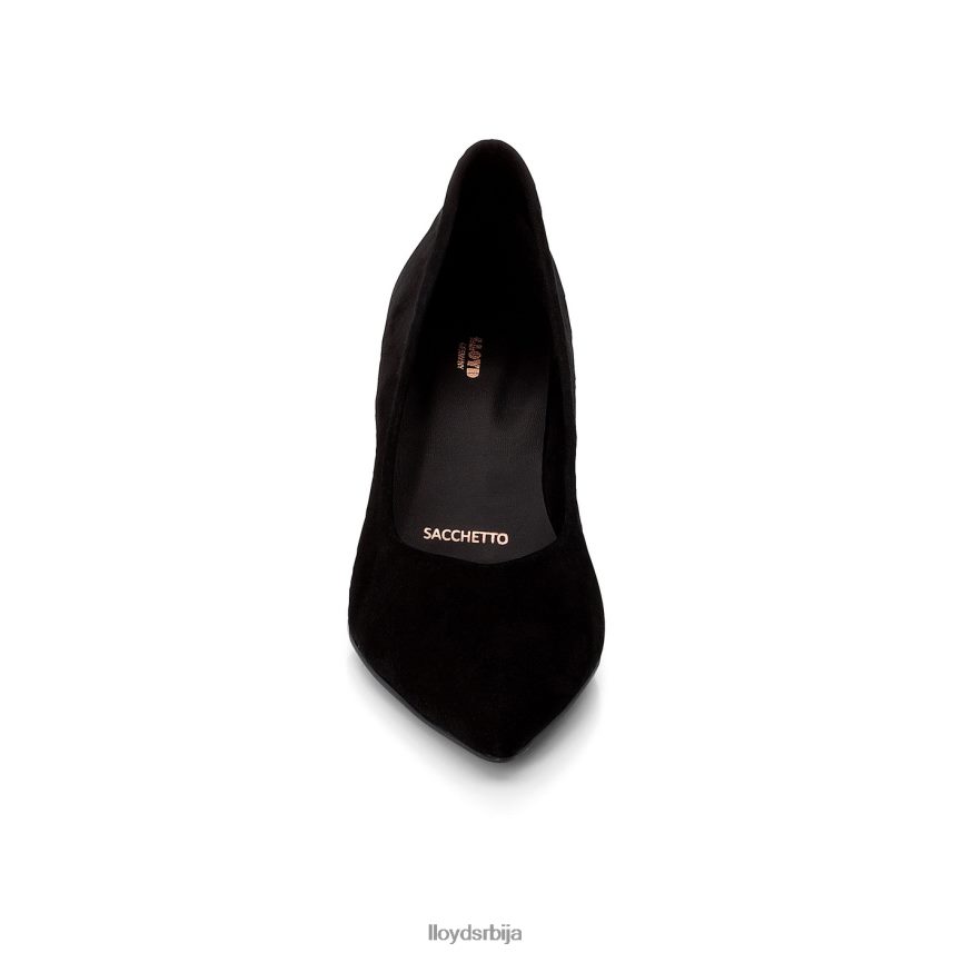 суеде пумпс Жене D0806T1099 ципеле црн LLOYD