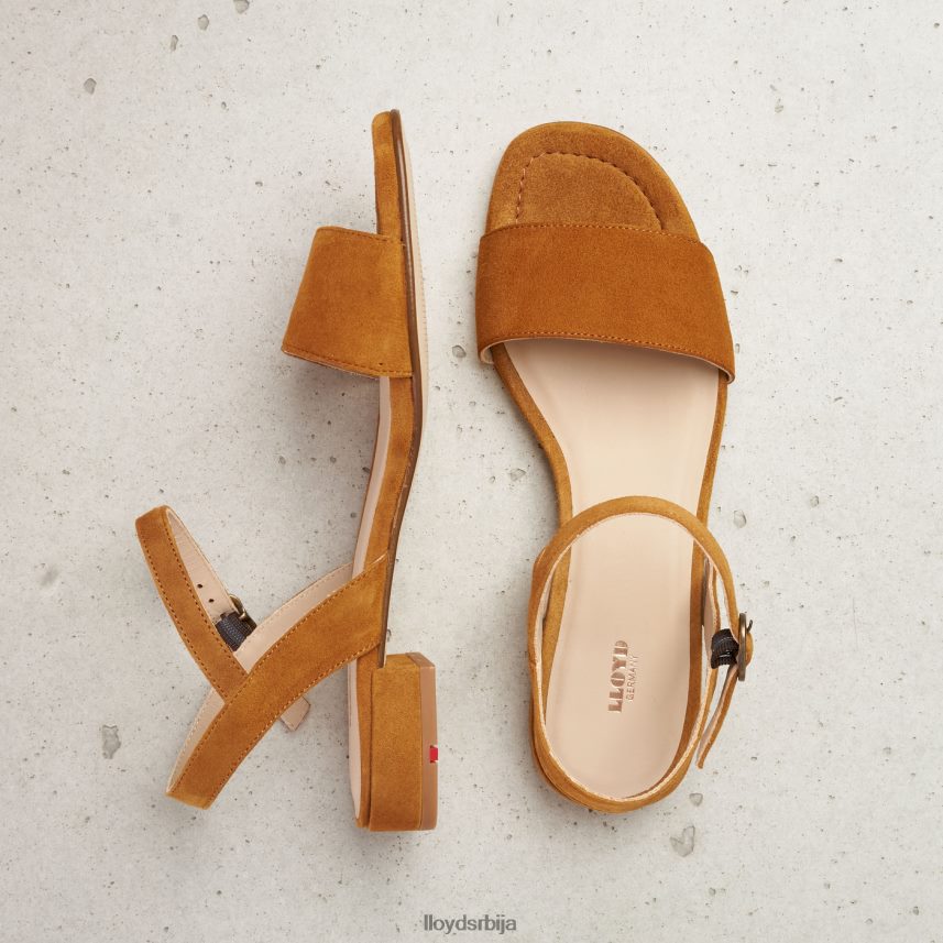 сандале од семиша Жене D0806T1158 ципеле браон LLOYD