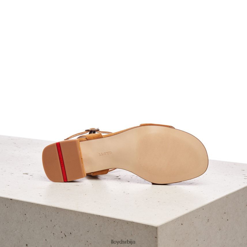 сандале од семиша Жене D0806T1158 ципеле браон LLOYD