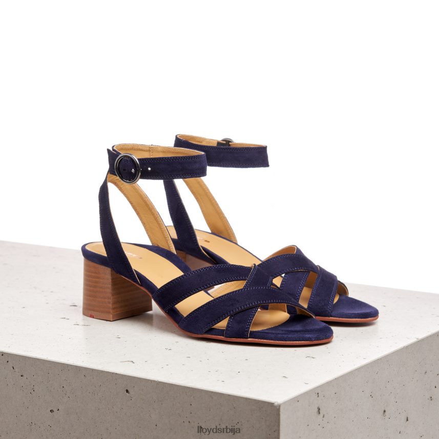 сандале од семиша Жене D0806T1159 ципеле Плави LLOYD