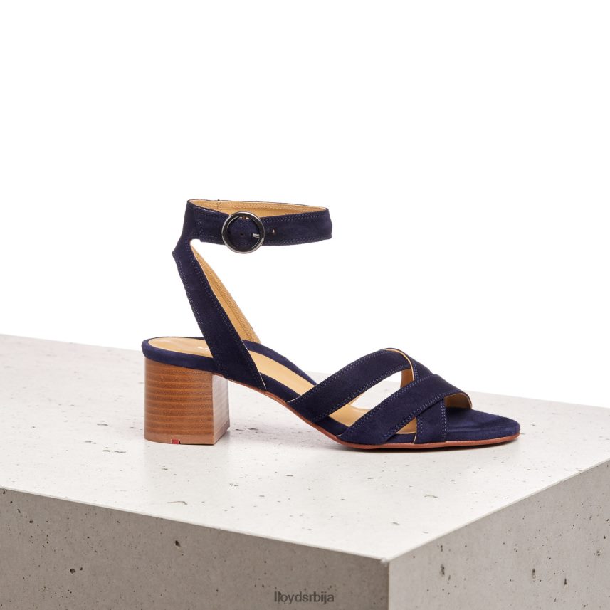 сандале од семиша Жене D0806T1159 ципеле Плави LLOYD