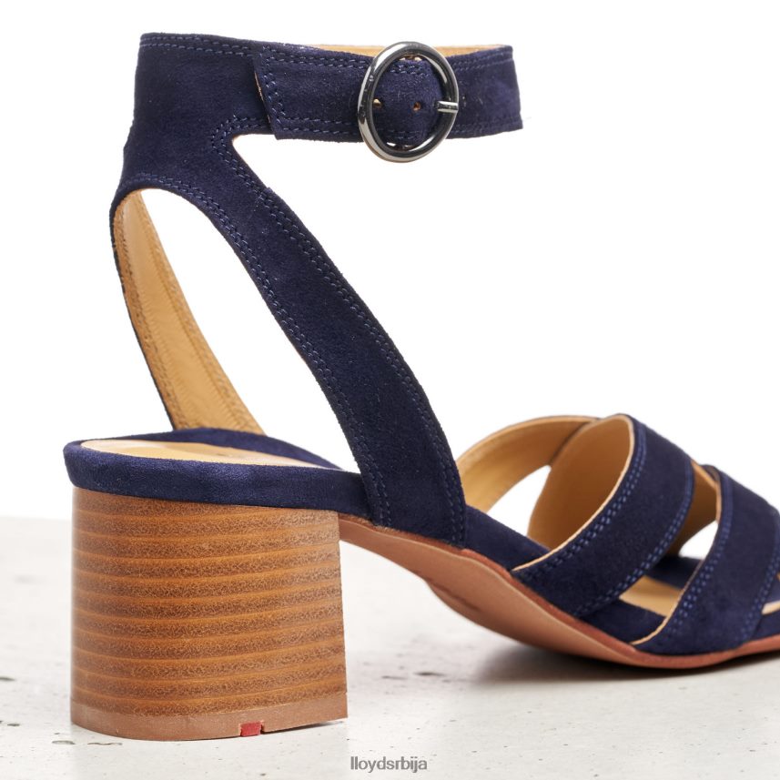 сандале од семиша Жене D0806T1159 ципеле Плави LLOYD