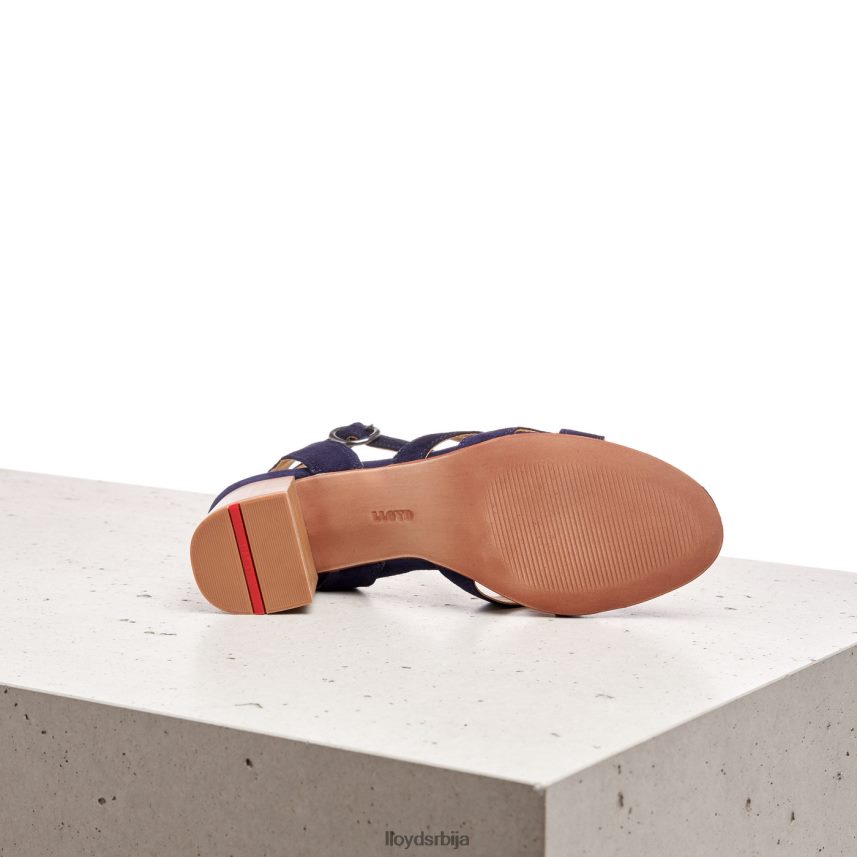 сандале од семиша Жене D0806T1159 ципеле Плави LLOYD