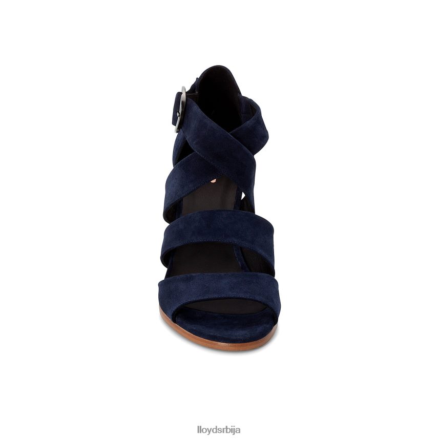 сандале од семиша Жене D0806T1170 ципеле Плави LLOYD