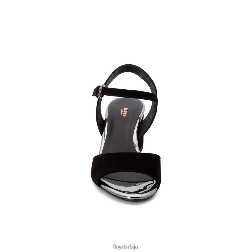 сандале од семиша Жене D0806T1173 ципеле црн LLOYD