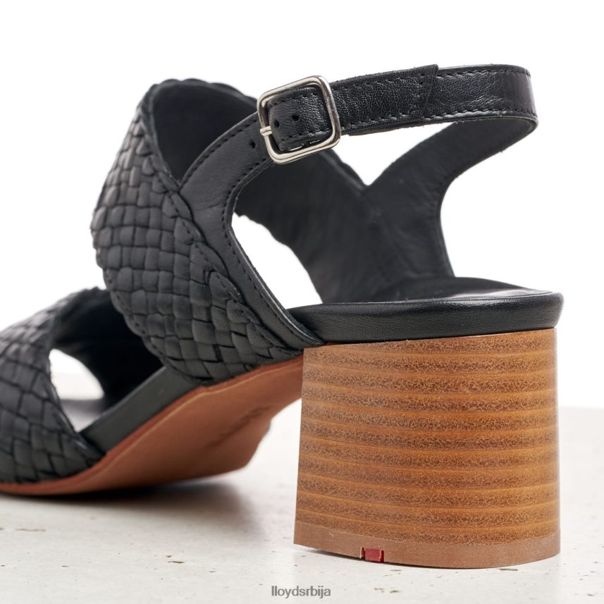 кожне сандале Жене D0806T1201 ципеле црн LLOYD