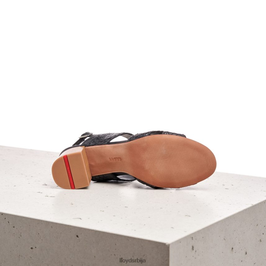 кожне сандале Жене D0806T1201 ципеле црн LLOYD