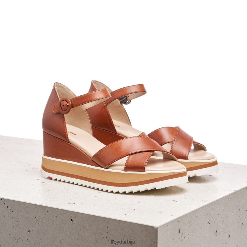 сандале на клин Жене D0806T1204 ципеле браон LLOYD