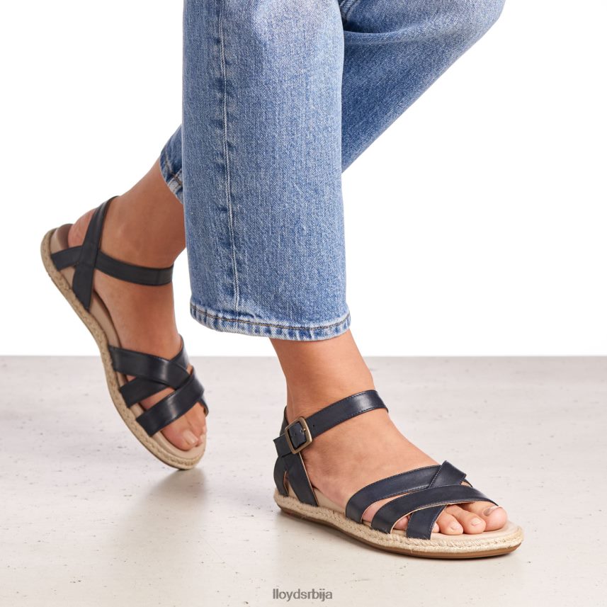 кожне сандале Жене D0806T1209 ципеле Плави LLOYD