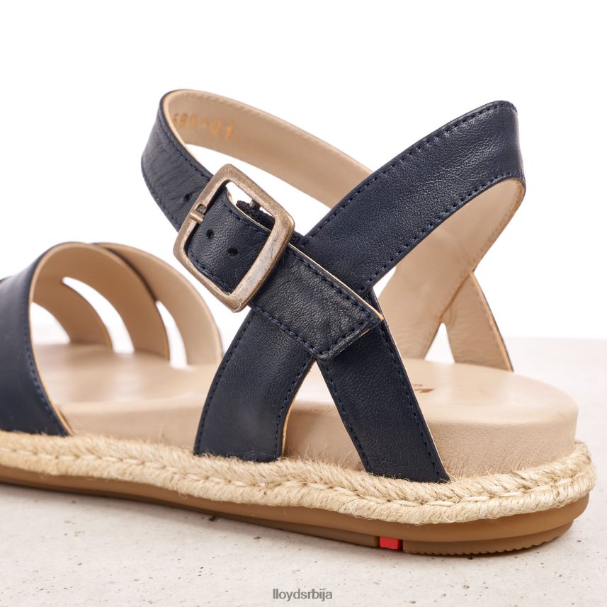 кожне сандале Жене D0806T1209 ципеле Плави LLOYD