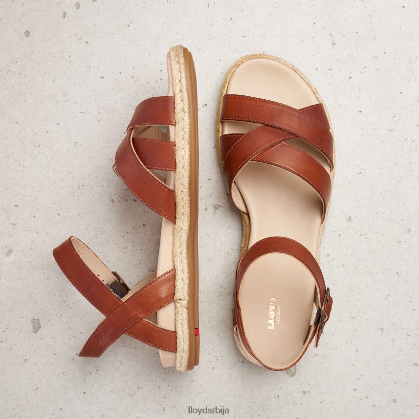 сандале Жене D0806T1210 ципеле браон LLOYD