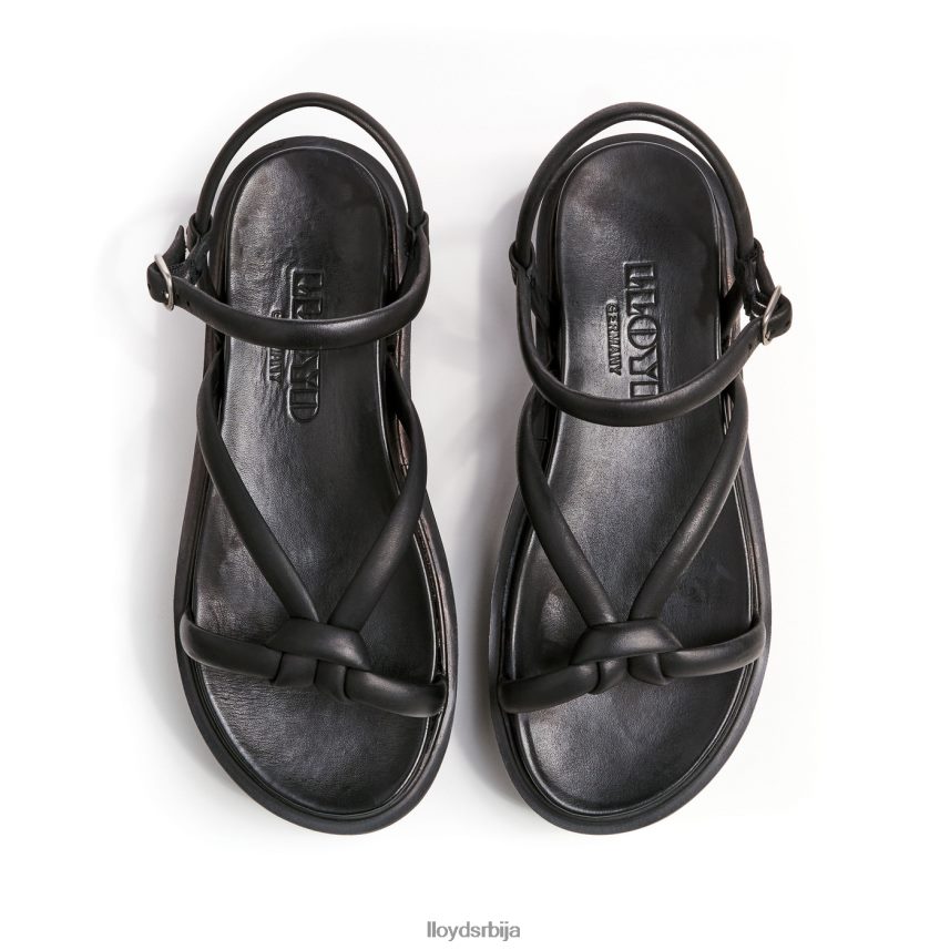 сандале Жене D0806T1218 ципеле црн LLOYD