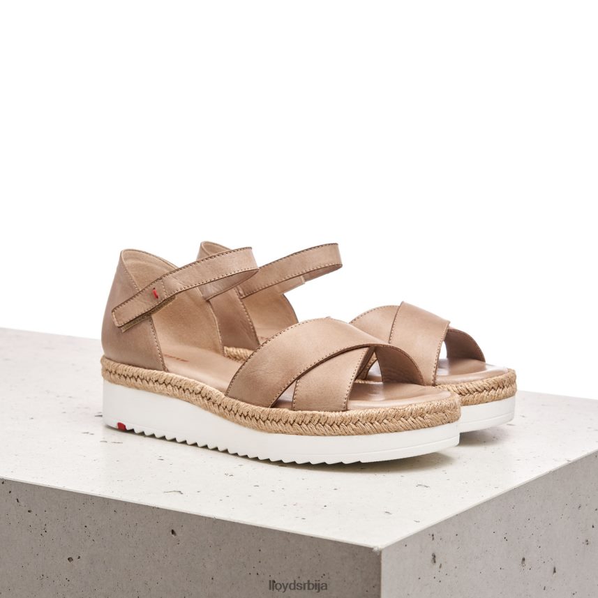 сандале на клин Жене D0806T1229 ципеле беж LLOYD