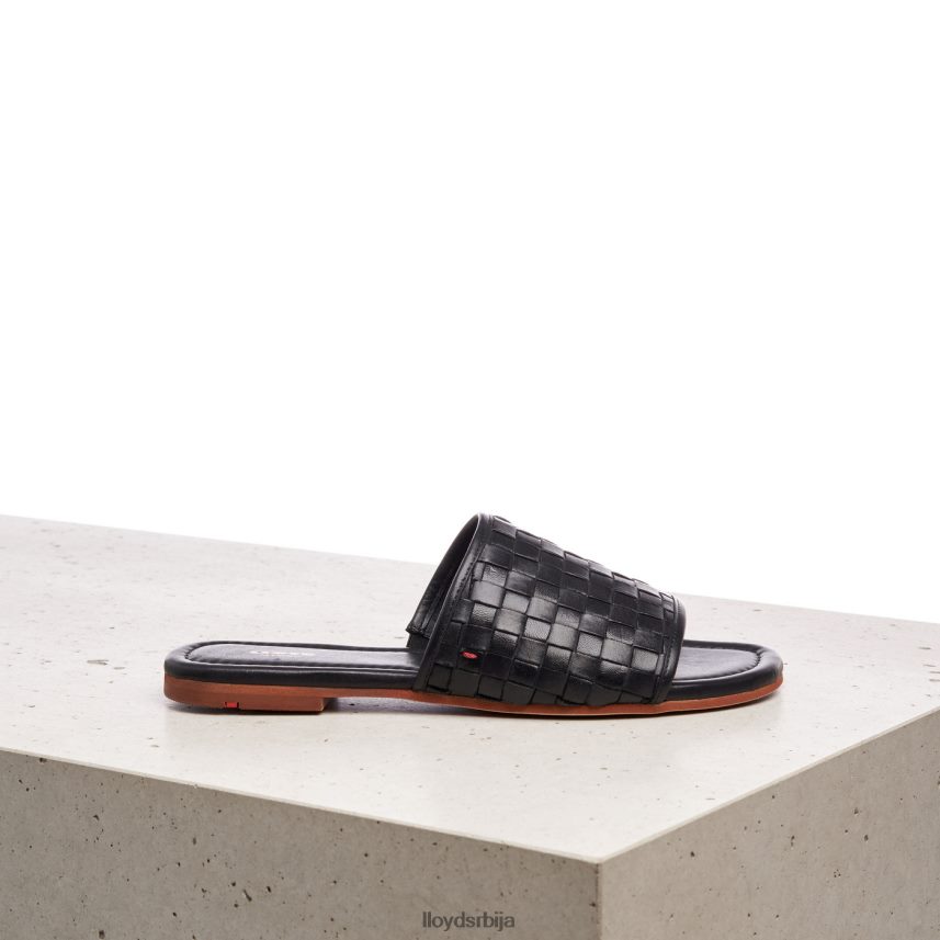 кожне сандале Жене D0806T1230 ципеле црн LLOYD