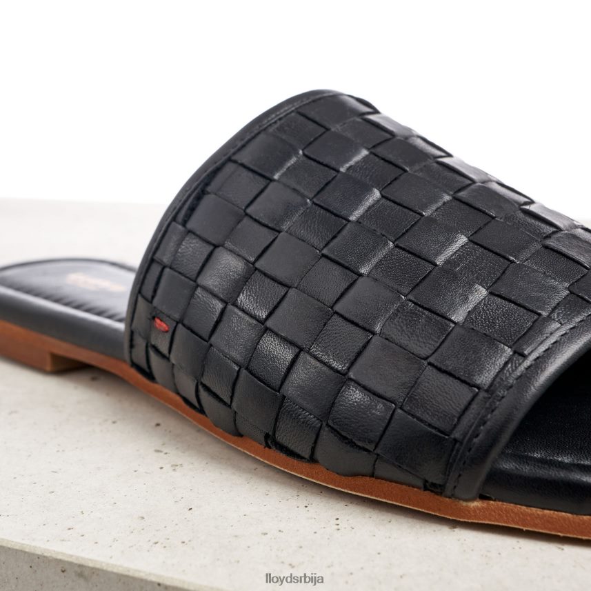 кожне сандале Жене D0806T1230 ципеле црн LLOYD