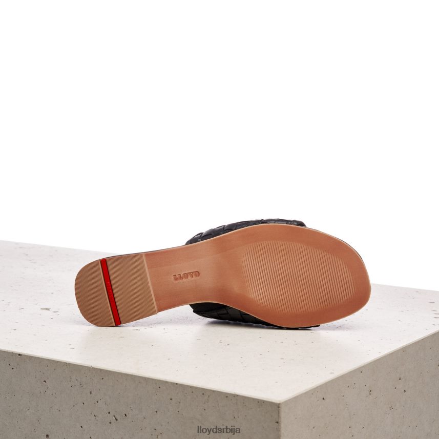 кожне сандале Жене D0806T1230 ципеле црн LLOYD