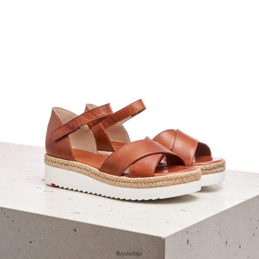 сандале на клин Жене D0806T1237 ципеле браон LLOYD