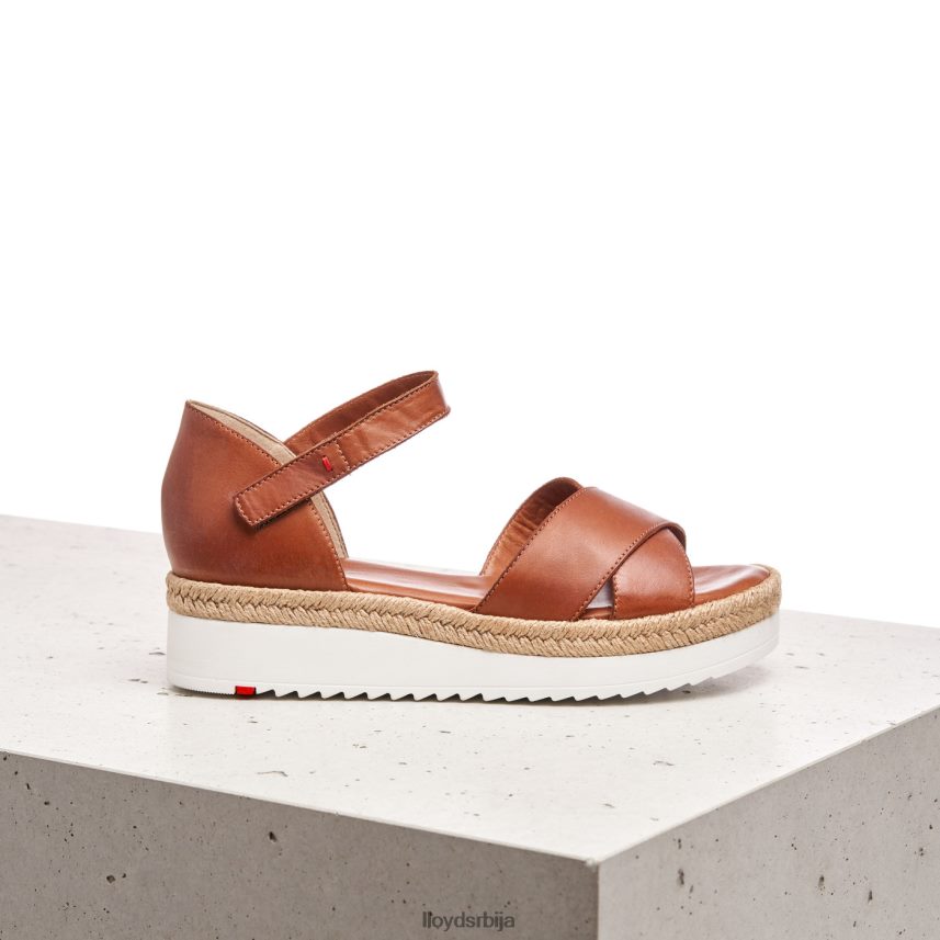 сандале на клин Жене D0806T1237 ципеле браон LLOYD