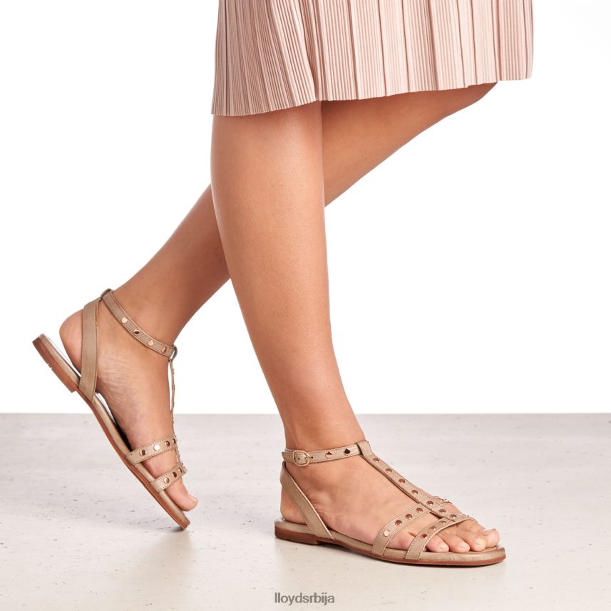 кожне сандале Жене D0806T1238 ципеле беж LLOYD