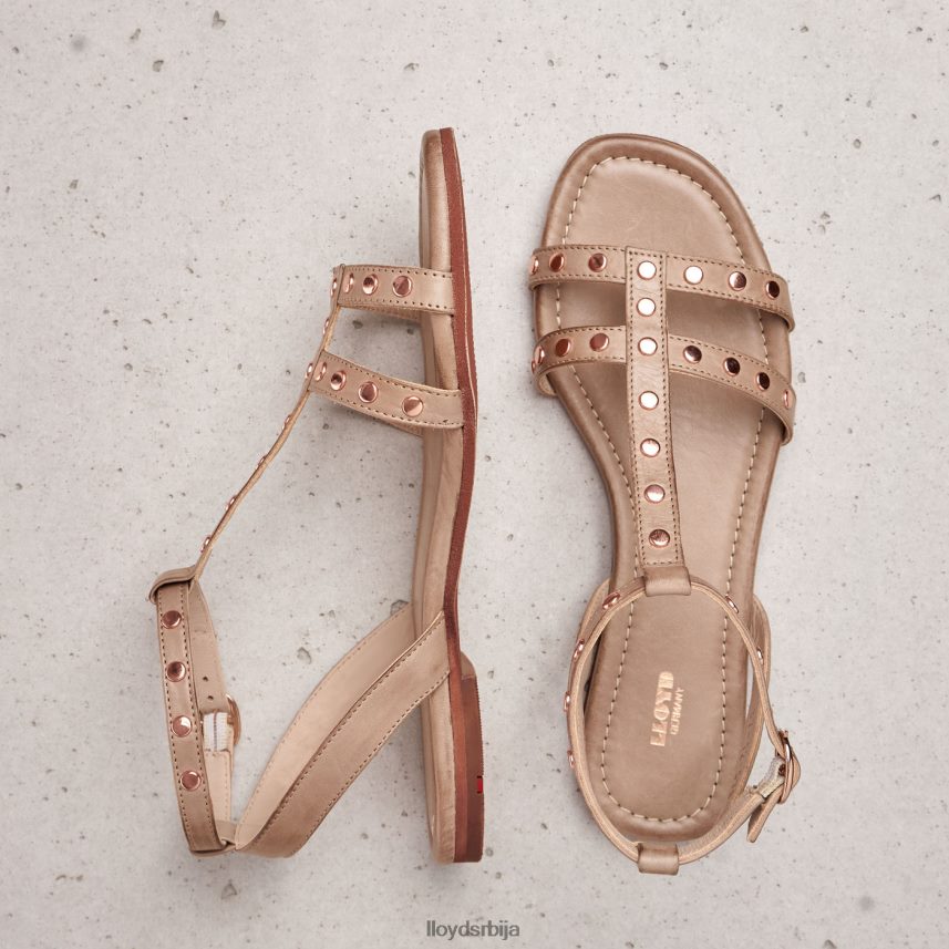 кожне сандале Жене D0806T1238 ципеле беж LLOYD