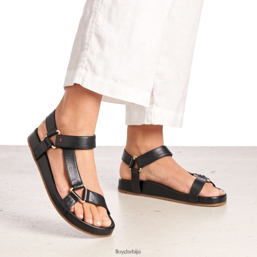 сандале Жене D0806T1246 ципеле црн LLOYD