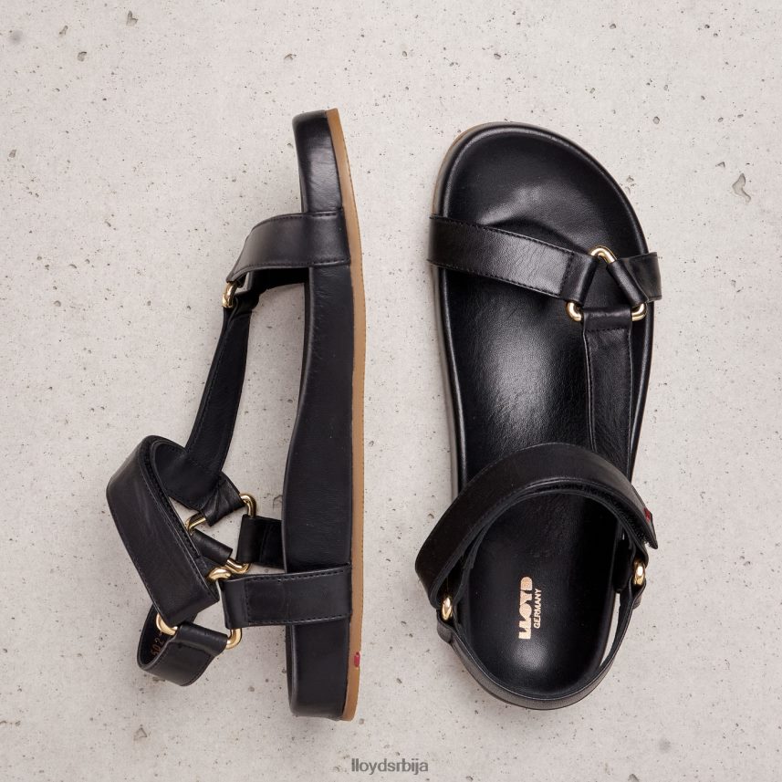 сандале Жене D0806T1246 ципеле црн LLOYD