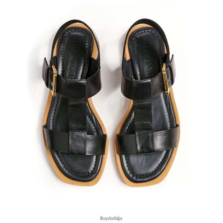 лагане сандале Жене D0806T1249 ципеле црн LLOYD