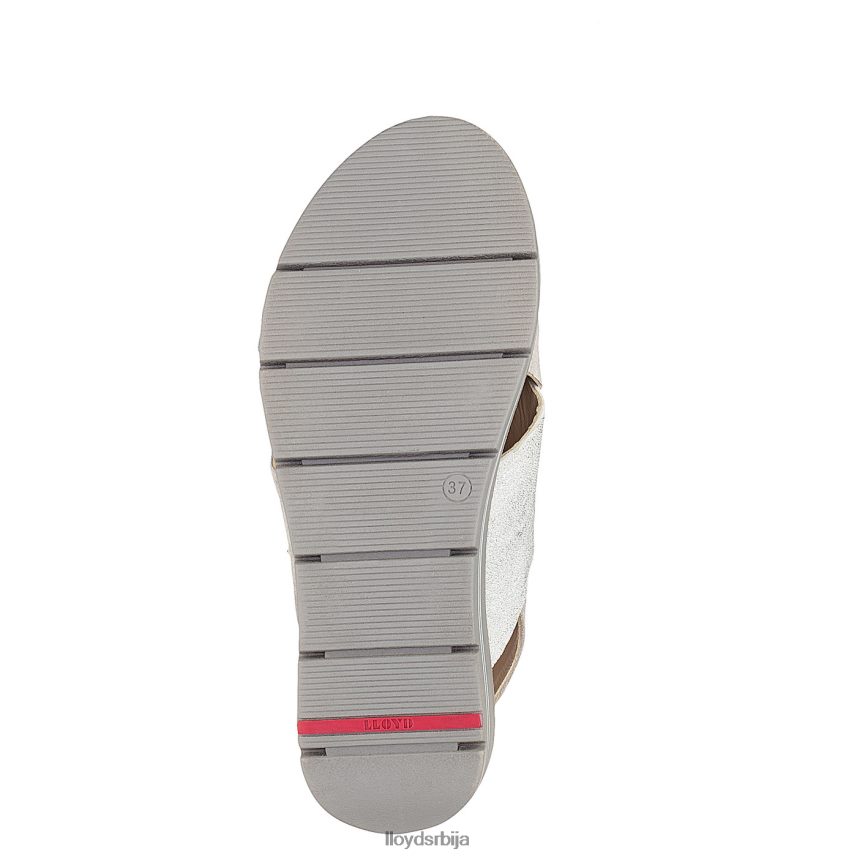 сандале од семиша Жене D0806T1252 ципеле сива LLOYD