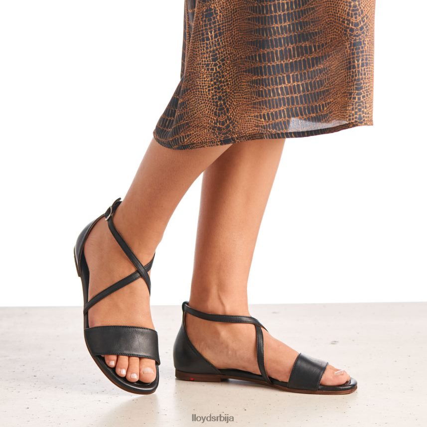 сандале Жене D0806T1254 ципеле црн LLOYD