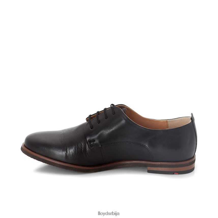 пегаве полуципеле на пертле Жене D0806T1006 ципеле црн LLOYD