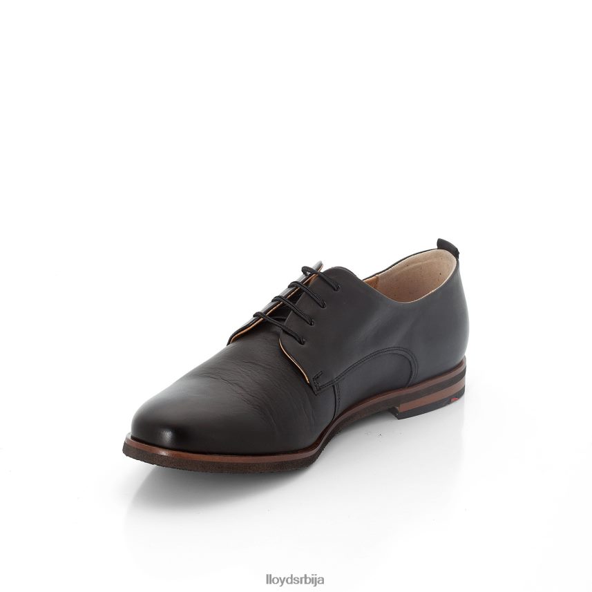 пегаве полуципеле на пертле Жене D0806T1006 ципеле црн LLOYD