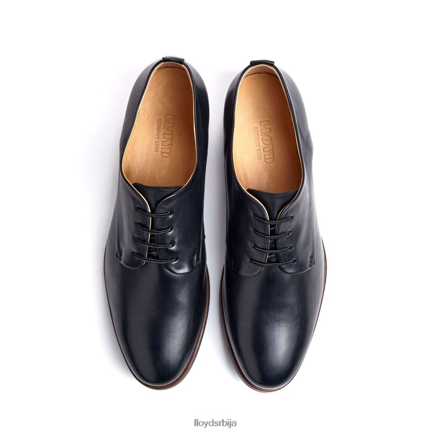 пегаве полуципеле на пертле Жене D0806T1006 ципеле црн LLOYD