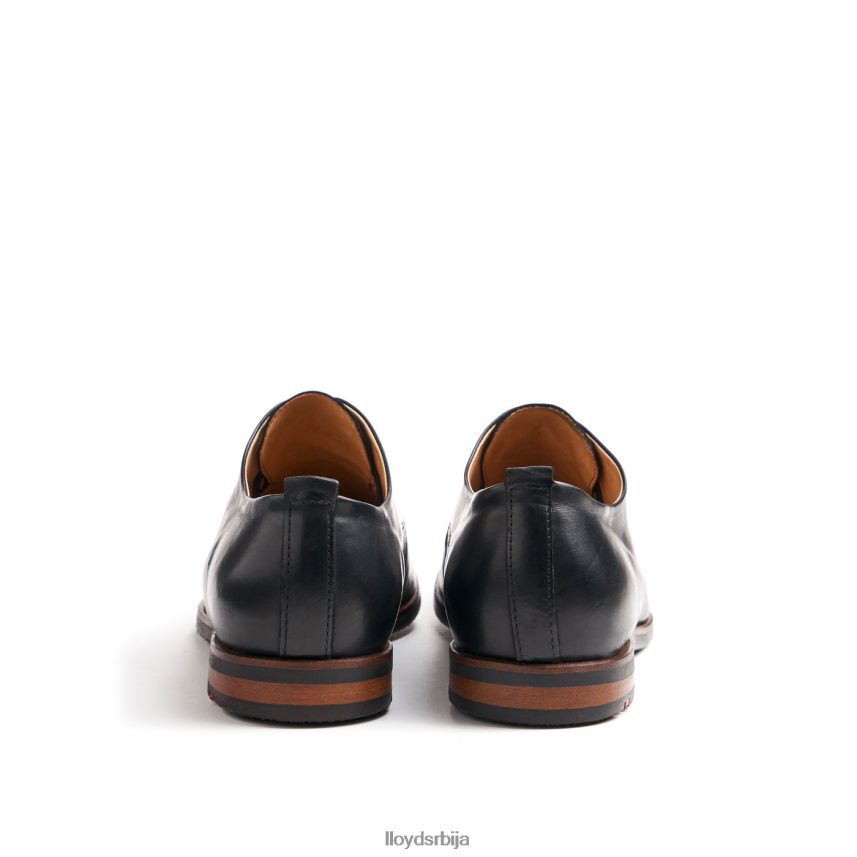 пегаве полуципеле на пертле Жене D0806T1006 ципеле црн LLOYD